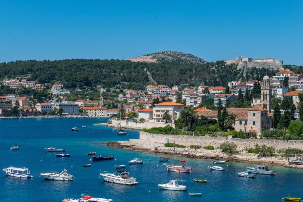 Sunset House With Seaview Hvar Town Exterior foto