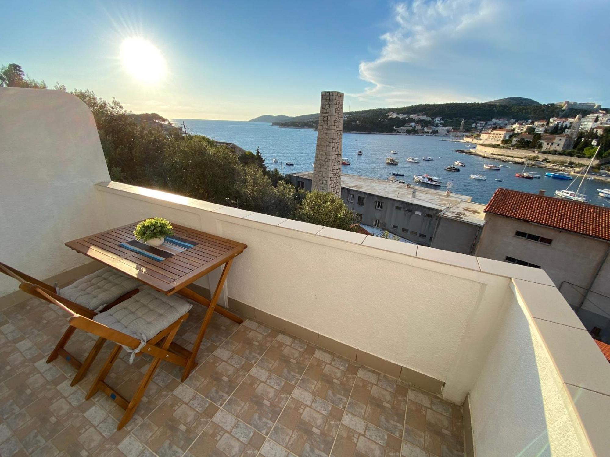 Sunset House With Seaview Hvar Town Exterior foto